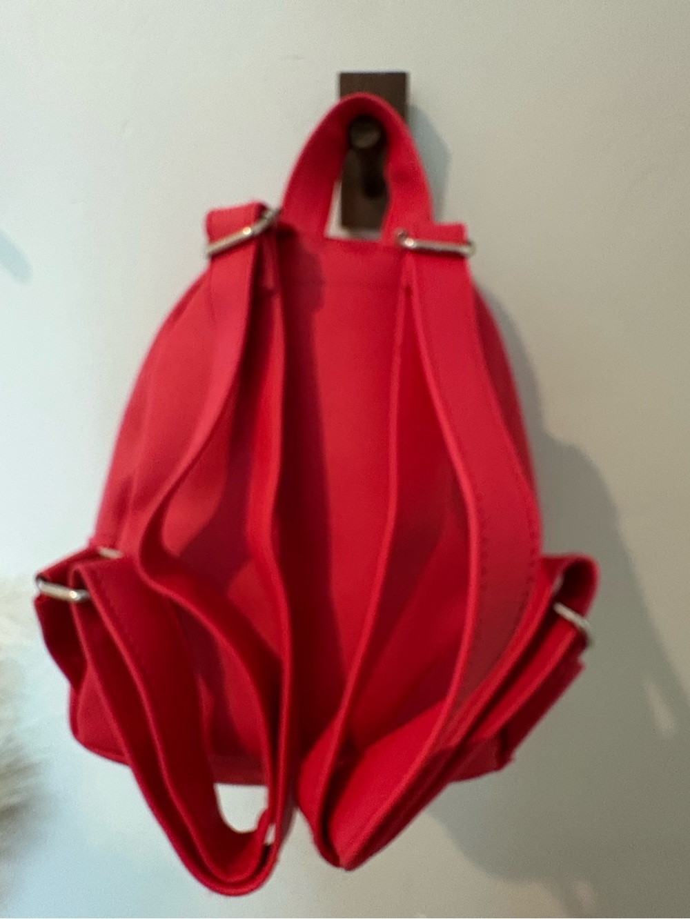 Marc Tetro Red Westie Mini Backpack - Picture 2 of 6